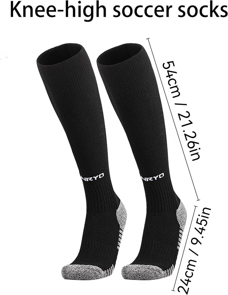 FUNRY Store Grip Soccer Socks men,Non-Slip Football Grip Socks for Soccer,Breathable and Comfortable Sports Football Sock - Image 2